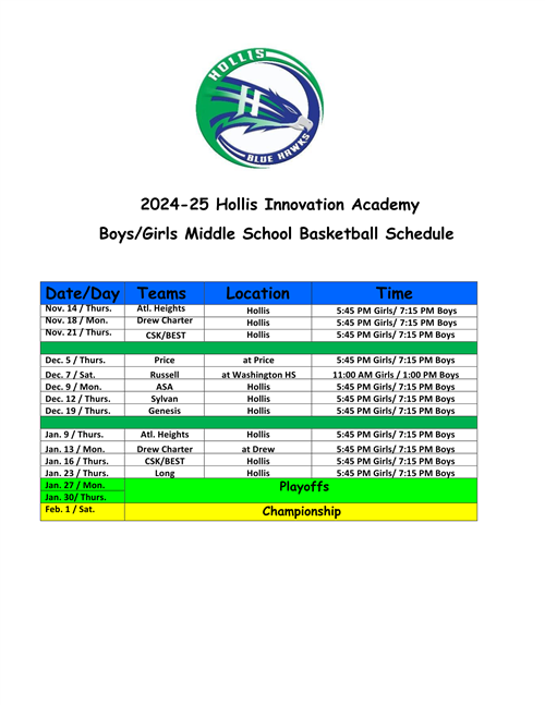 24-25 BBall Schedule